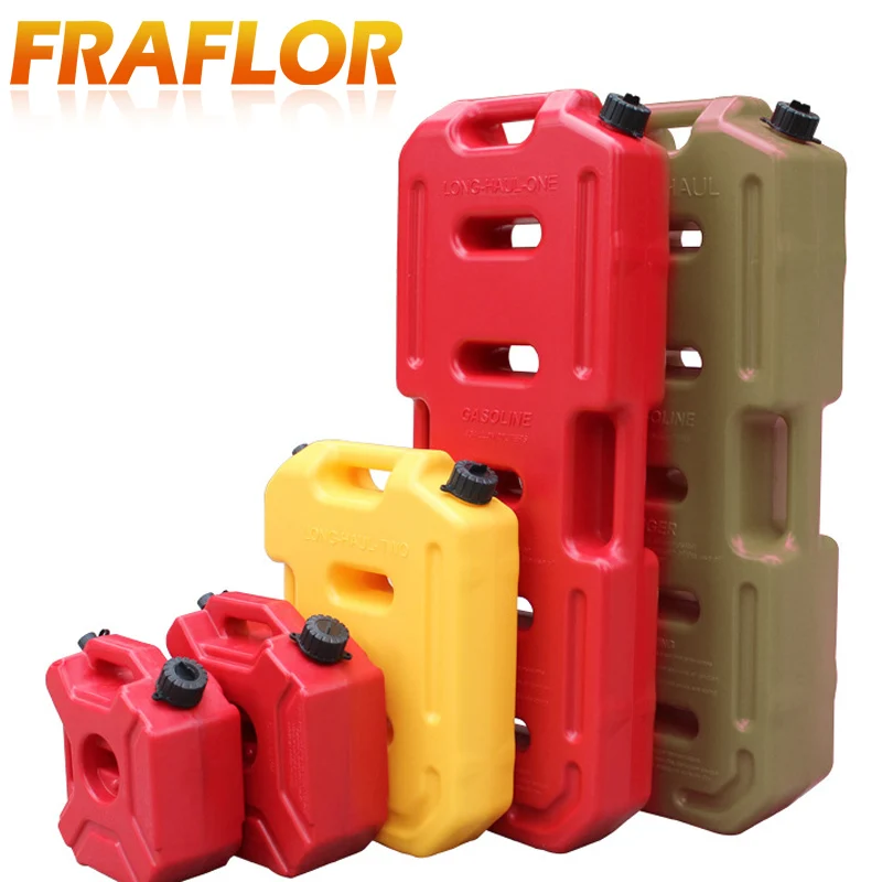 Portable Jerry Can Gas Fuel Tank Plastic Petrol Car Spare Container Gasoline Canister ATV UTV Motorcycle 20L with Tank Lock