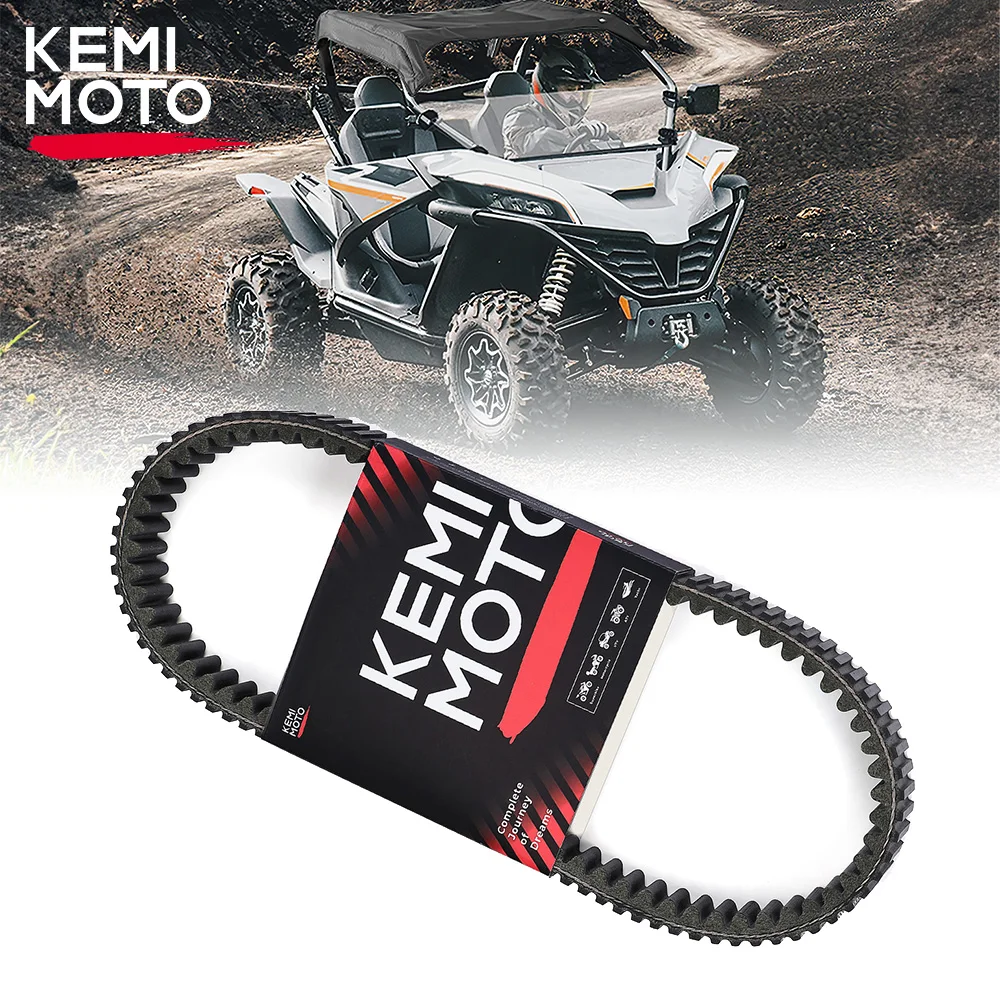 KEMIMOTO CVT Drive Belt Heavy Duty UTV for CFMoto ZFORCE 950 Sport 1000 CFORCE 800XC 1000 UFORCE 1000 1000xL 0JWA-055000-10000 0800 055000 atv utv kevlar aramid cvt clutch drive belt for cf moto x8 z8 zforce 800 1000 cforce uforce snyper tracker 800