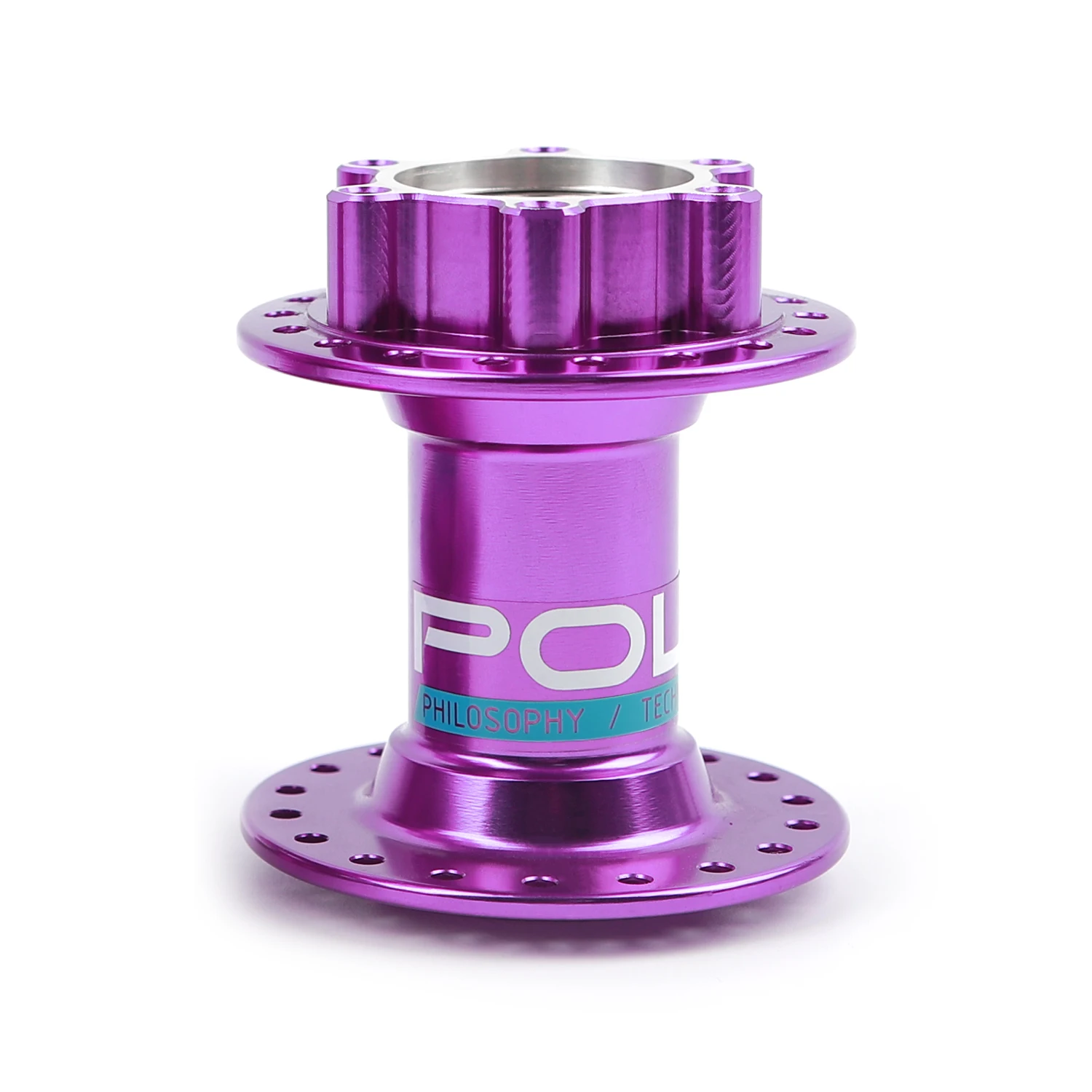Purple front 36H hub