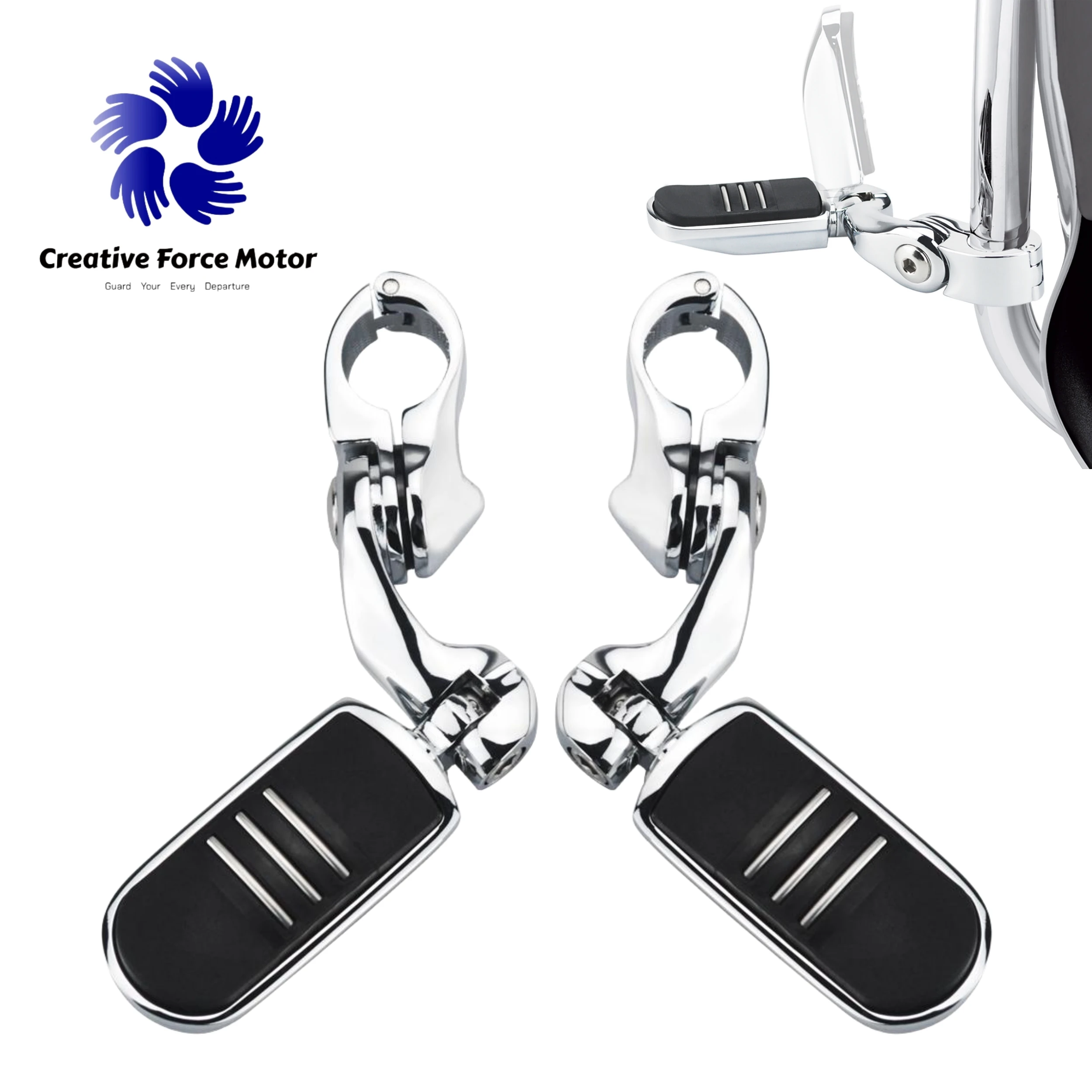 1.25 "Moto Engine Guard Highway Pioli Kit Pedane Per Kawasaki Per Harley Touring Sportster Davidson Streamliner Road Glide