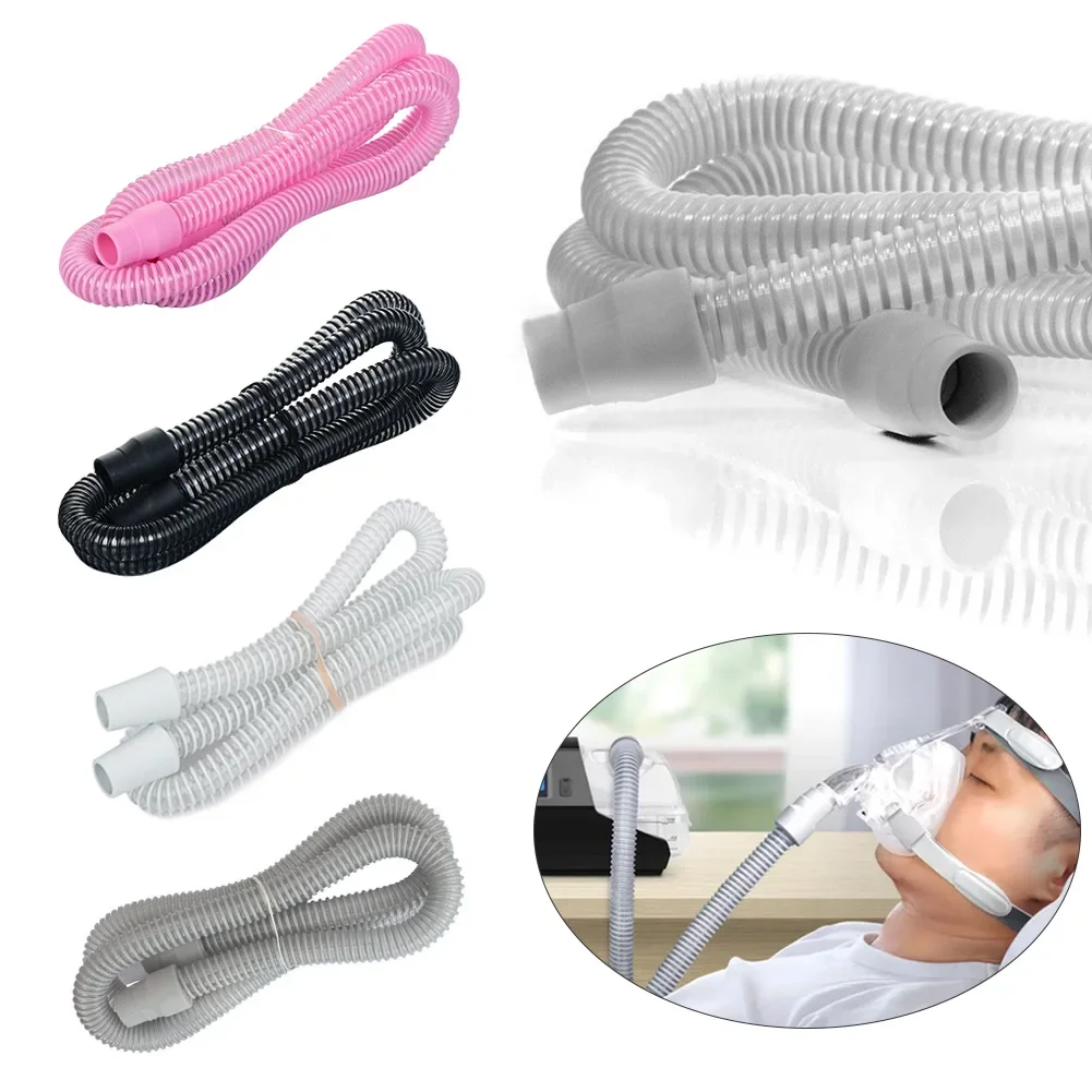 For Sleep Apnea Snoring Shrink Tubing Flexible Hose Pipe Connect 6 Foot CPAP Tube With CPAP And Breathing Mask CPAP Apparatus