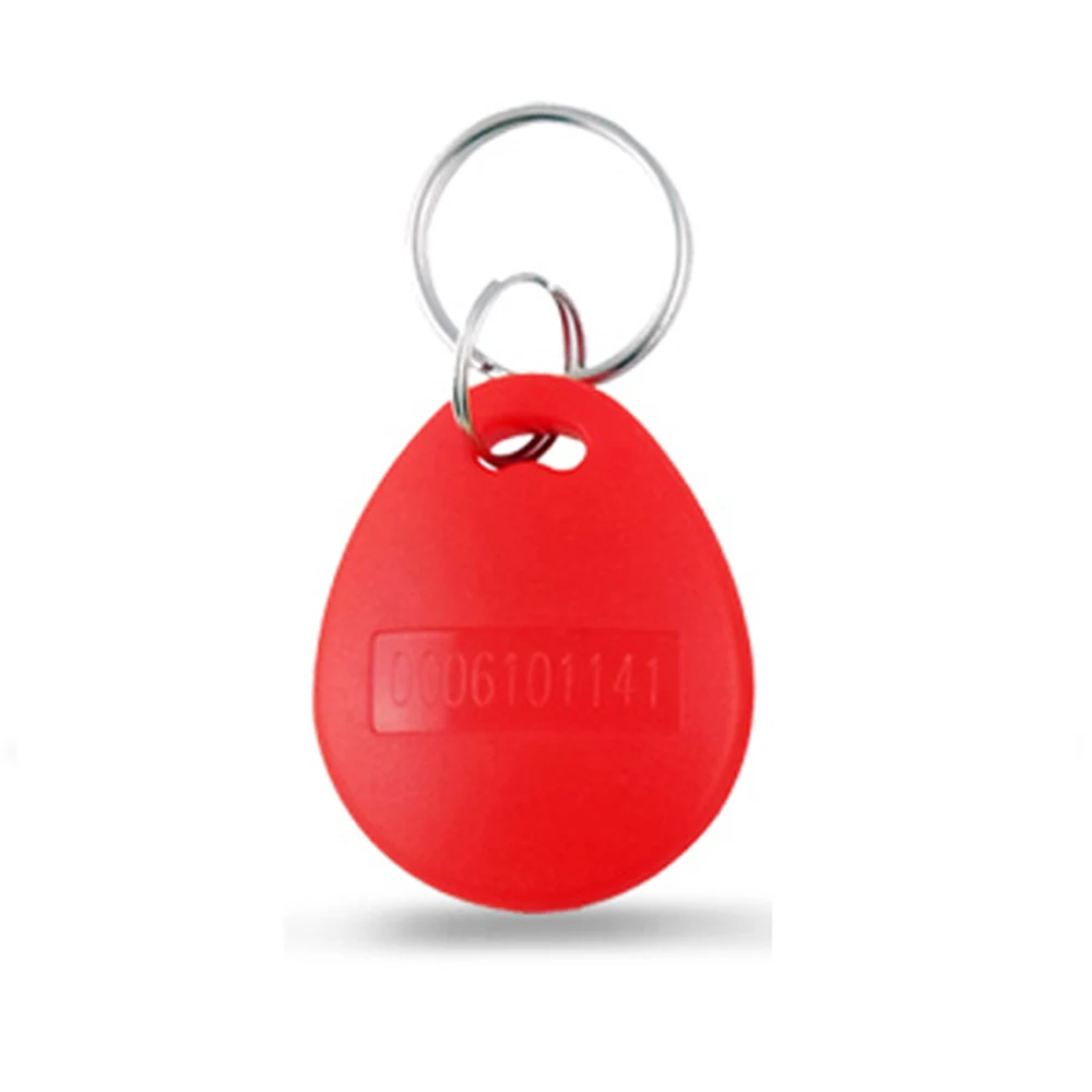 Pack of 100 RFID Key Fob Keychain Tags