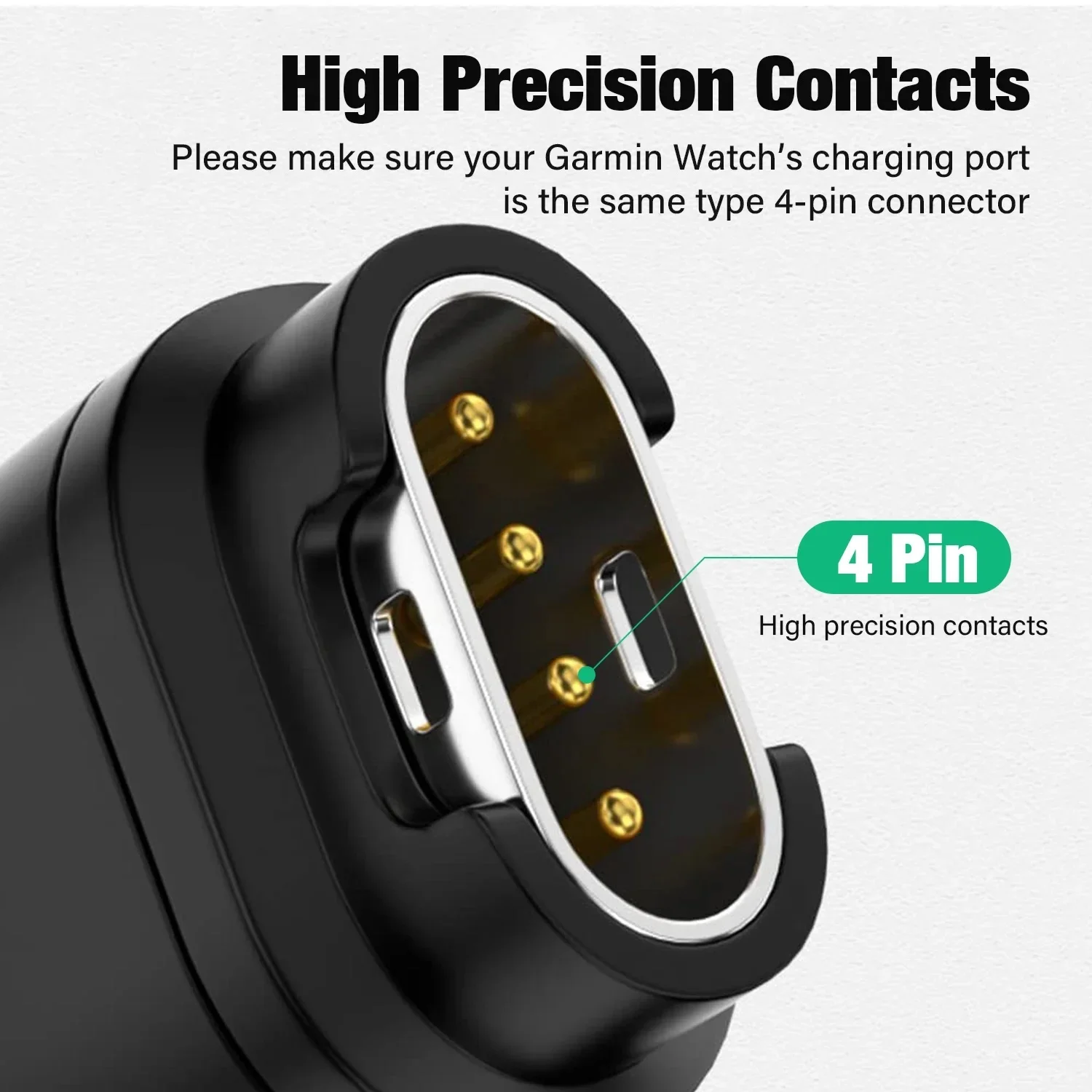 Universal Smartwatch Charger Adapter | USB-C/IOS Charging Cable
