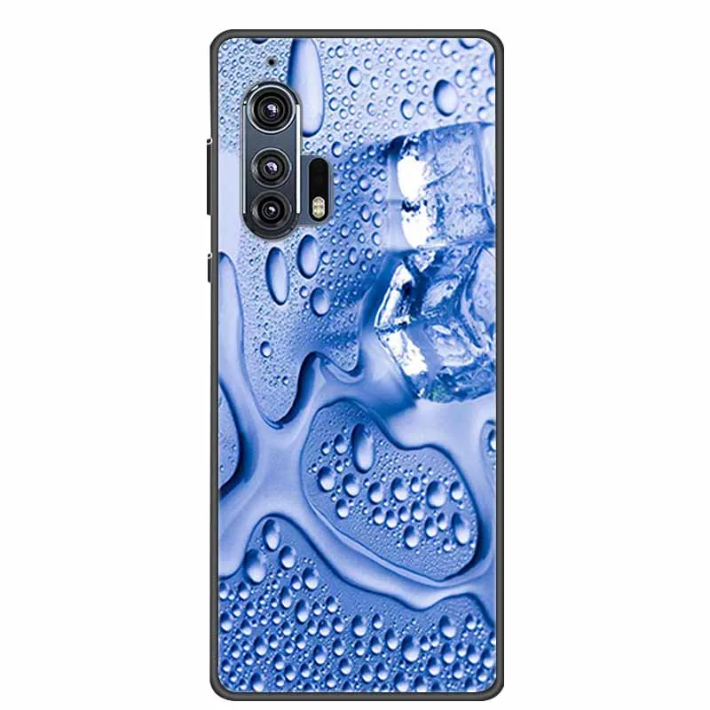Sleek Black Silicone Soft Back Cover