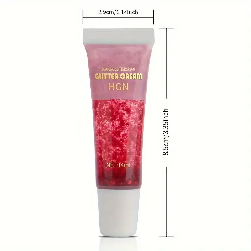 Mermaid Sequin Body Glitter Gel,LongLasting Glitter for Body Face Hair Eye Makeup,Music Festival Party Long Lasting Face Glitter 3