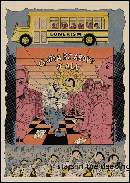 Pósteres de arte psicodélico de la gira de la banda de rock rapero retro Tame Impala, cuadros en lienzo, impresiones de pared, imágenes para la decoración del hogar y la sala de estar