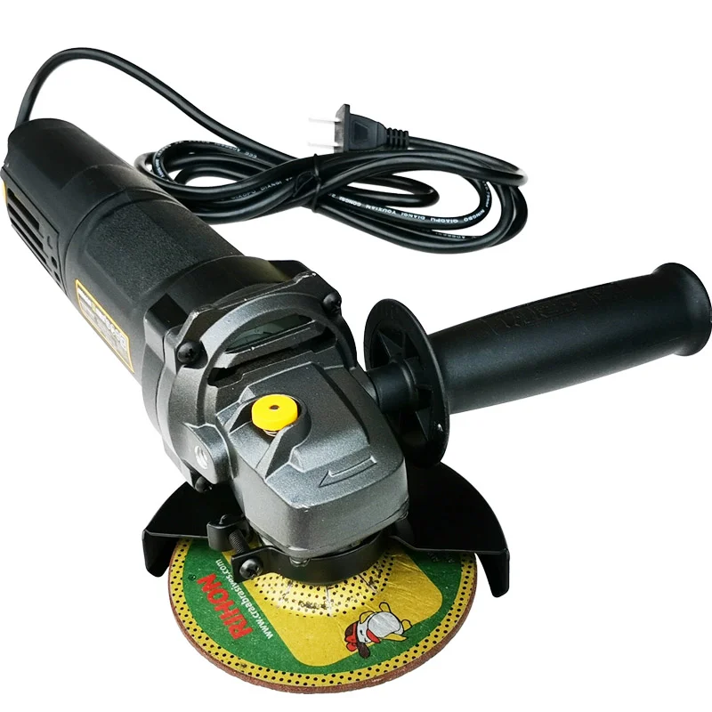 HUALONG factory direct sale 880w 100mm High Quality wet marble polisher M10 corded portable electric Angle Grinder 2 amp variable speed detailing file sander with 1 2 x18 inch belt corded portable power tools