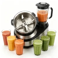 Kit de lames de mixeur détachables en acier inoxydable, pièces de rechange compatibles avec les accessoires du robot de cuisine Mambo Touch M24 6