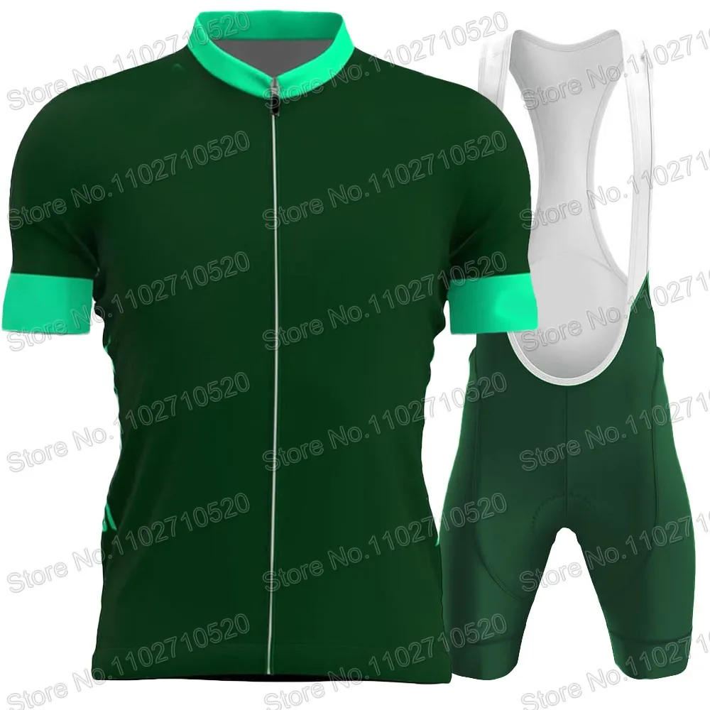 France Tour Cycling Jersey 2024 TDF Set Men Green Yellow Polka Dot Short Clothing Road Bike Shirts Suit Bicycle Bib Shorts Ropa 4