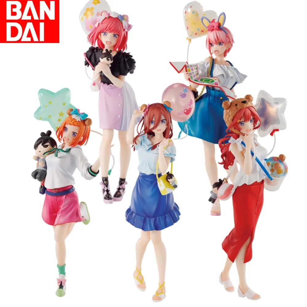 

BANDAI Ichiban KUJI Anime Figure The Quintessential Quintuplets Nakano Ichika Nino Miku Yotsuba Itsuki PVC Action Figures Toy