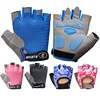 Children's Gloves Half Finger Outdoor Sports Kids Cycling Boys Girls Protection Antislip Breathable Thin Spring Summer Gloves 1
