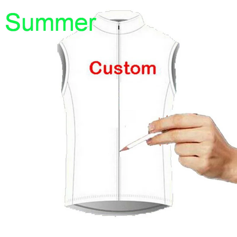Asian Size Windproof Fleece Summer Cycling Sleeveless Cycling Vest Mtb Clothing Bicycle Maillot Ciclismo Bike Clothes