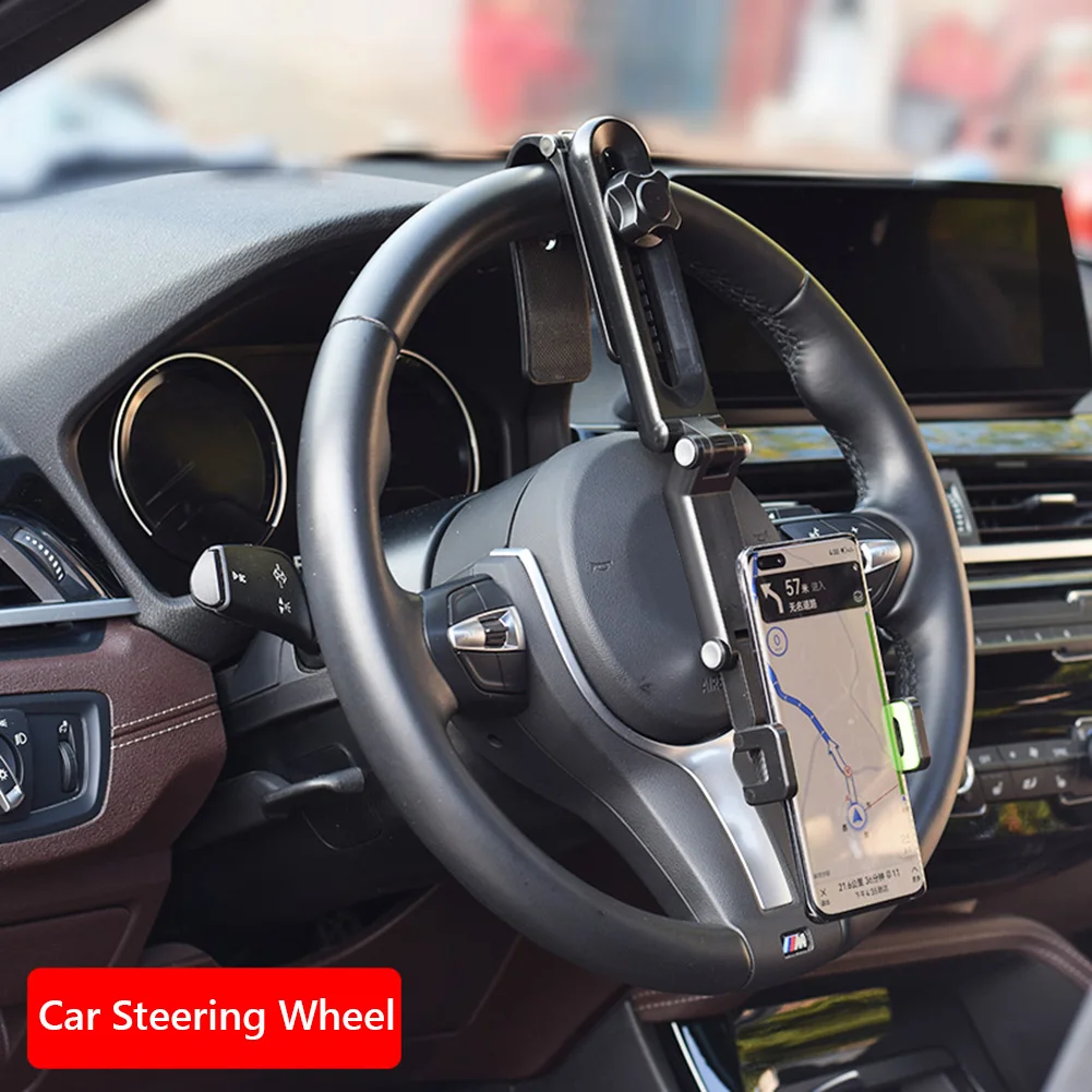 1080 Rotation Car Clip Sun Visor Cell Phone Holder Universal Phone