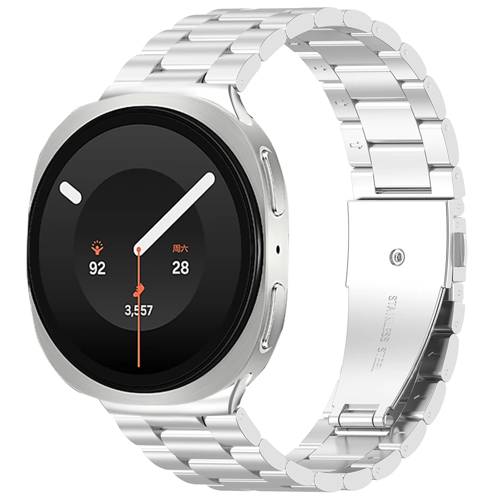 Sleek No Gaps Metal Watch Strap Bracelet
