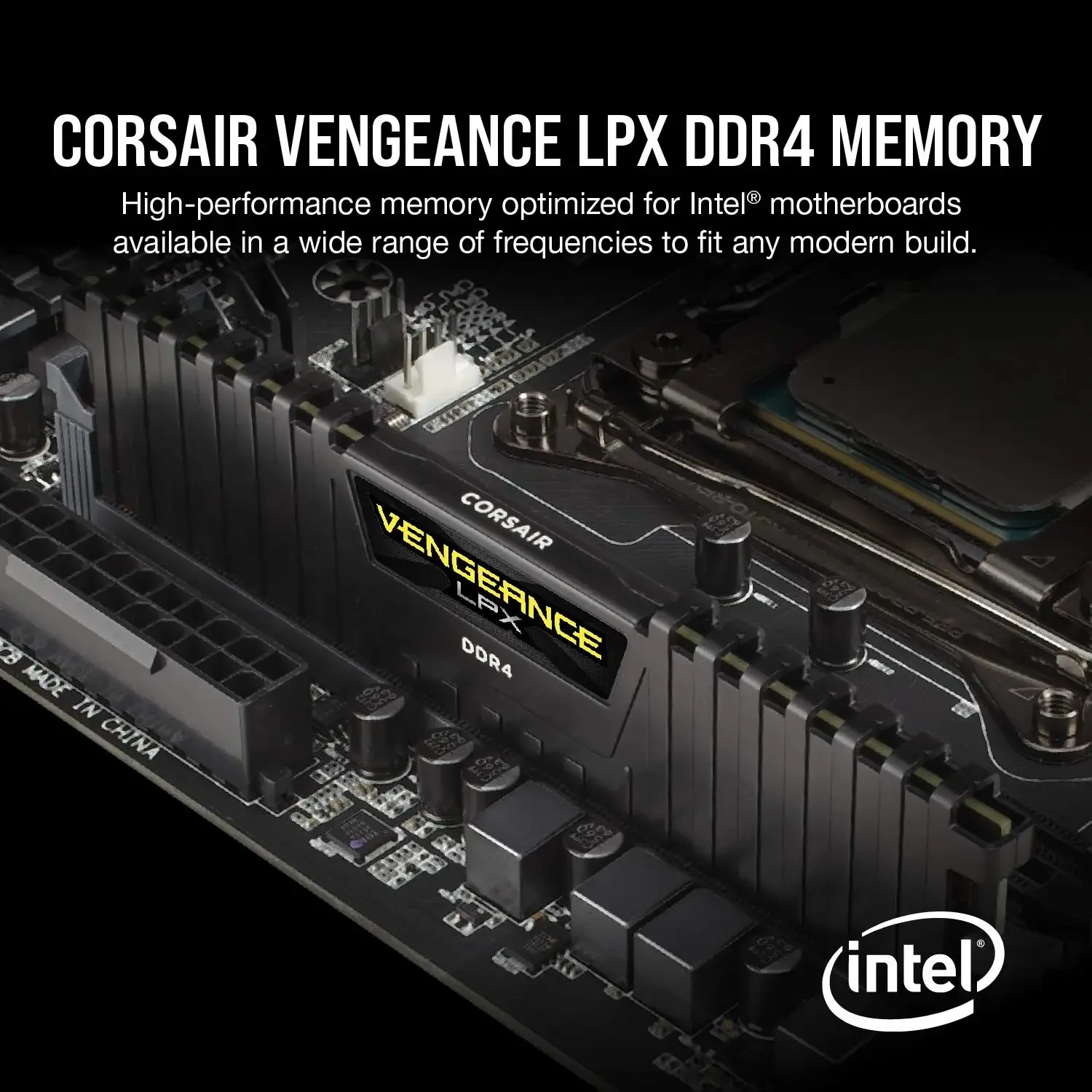 thumbnail image 5 of Memoria RAM DDR4 CORSAIR para ordenadores de sobremesa Vengeance de 16 GB, 8 GB, 3200 MHz y 3600 MHz, compatible con placa base, 5 of 5
