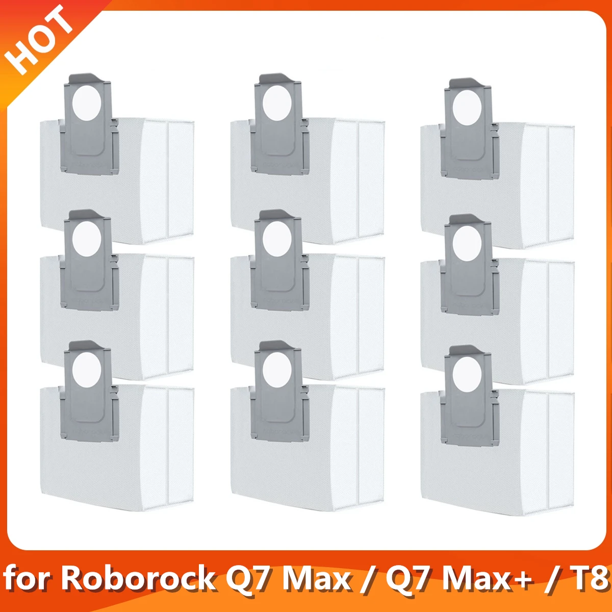 Пылесборники комплекты для сбора пыли запчасти пылесоса аксессуары Xiaomi Roborock Q7 Max