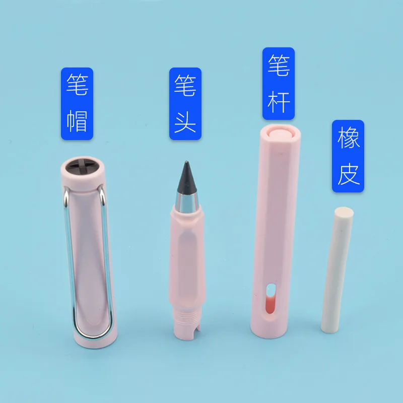 Pack of 4 Durable Eternal Pencils for Sketching and Drawing