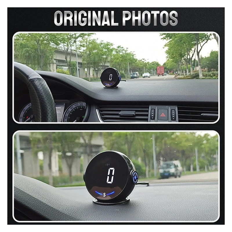 Car Head-Up Display GPS Intelligent Meter Speed Display Intelligent Motion Detection Altimeter Suitable For All Cars