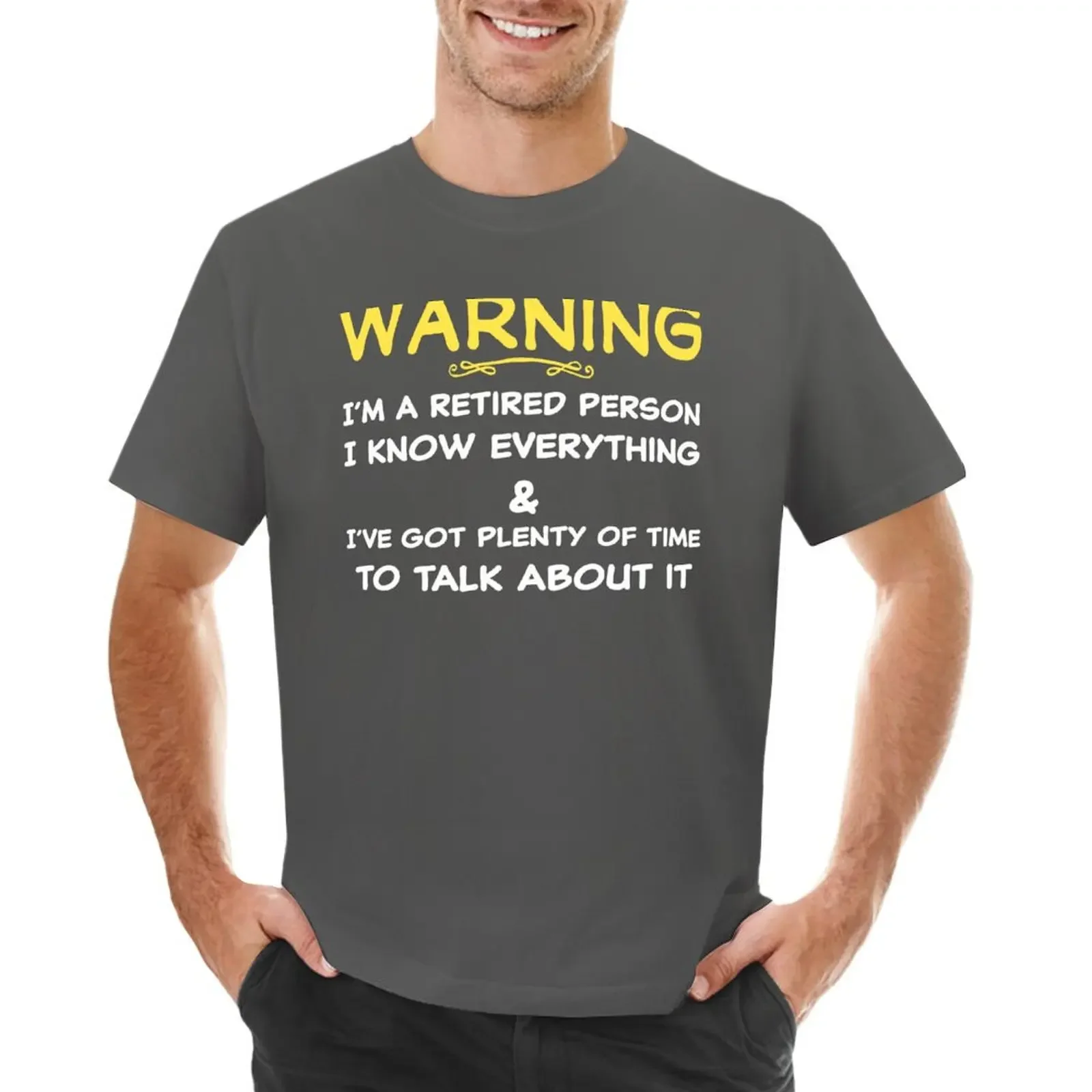 

Funny Retirement T Shirt T-shirt summer clothes quick-drying mens vintage t shirts