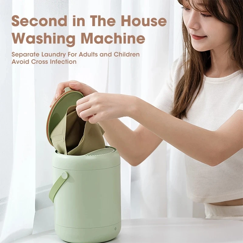 Mini Washing Machine Ultrasonic Turbine Wave Washing Machine Travel