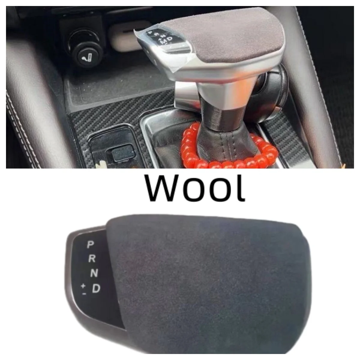 Pommeau Levier De Vitesse Automatique En Cuir Pour Mazda 6, CX-5, CX-9 (2012-2015) - Neuf