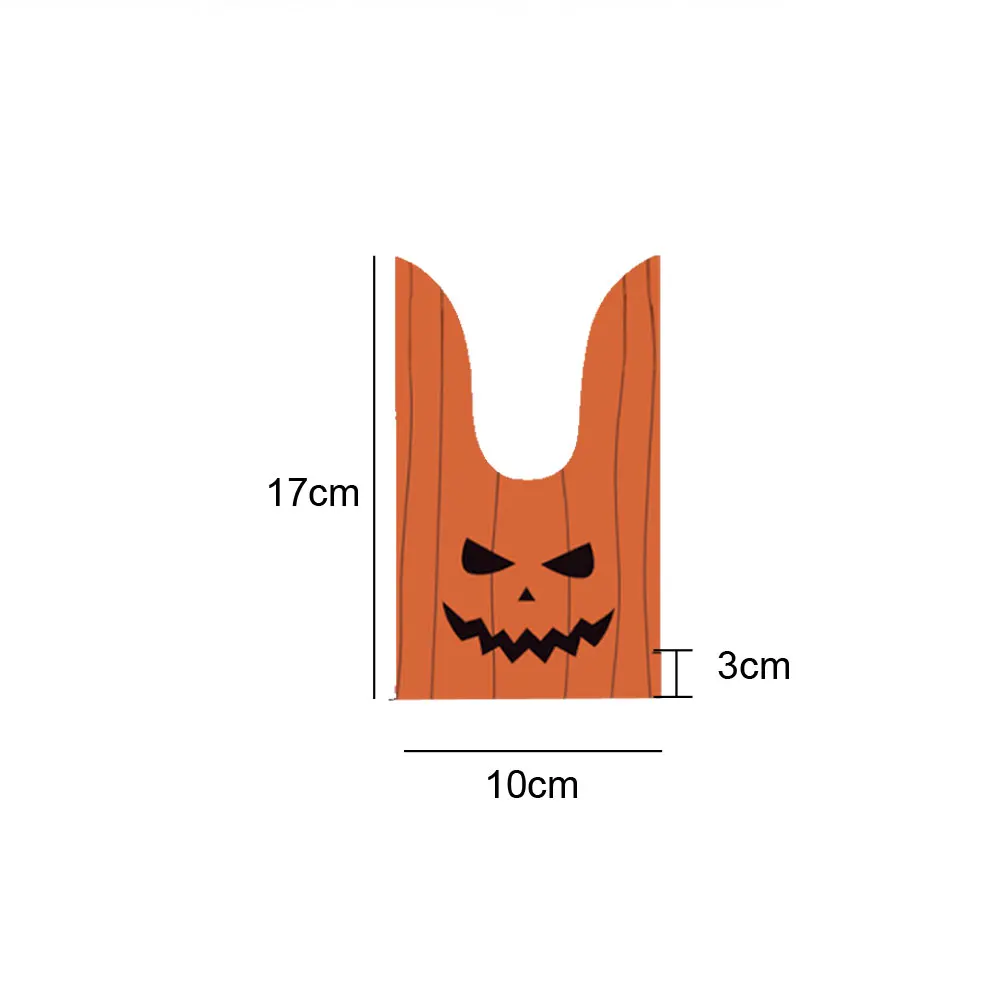 

2021 NEW Halloween Ear Party Candy Biscuit Sweet Treat Cookie Gift Bag 2 Sizes
