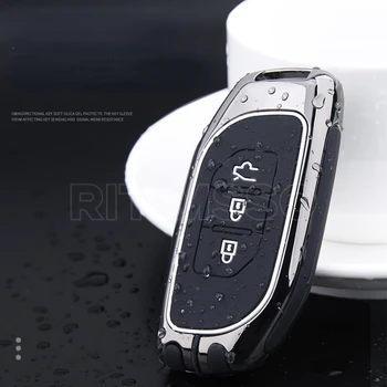 Custodia protettiva per chiave in lega di zinco per portachiavi per auto per Dongfeng Fengxing Forthing T5 EVO 2021 - Custodia protettiva per chiave in lega di zinco per portachiavi per auto per Dongfeng Fengxing