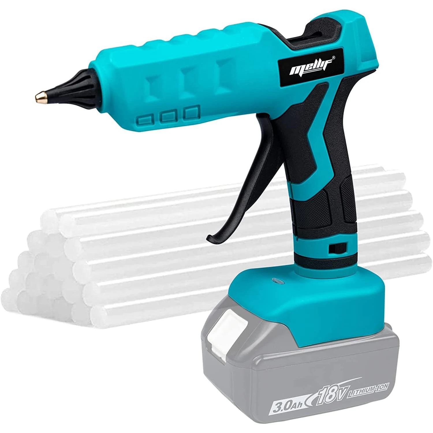 Cordless Hot Glue Gun for Makita 18V Battery BL1830 BL1840 Electric Glue Gun DIY Tool Christmas Gifts(No Battery)
