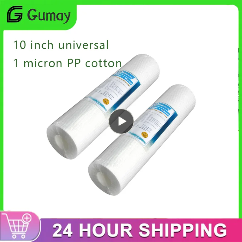 

New 10 INCH 1 MICRON PPF/SEDIMENT WATER FILTER CARTRIDGE Water Purifier Front Filter Cartridge Aquarium FOR REVERSE OSMOSIS