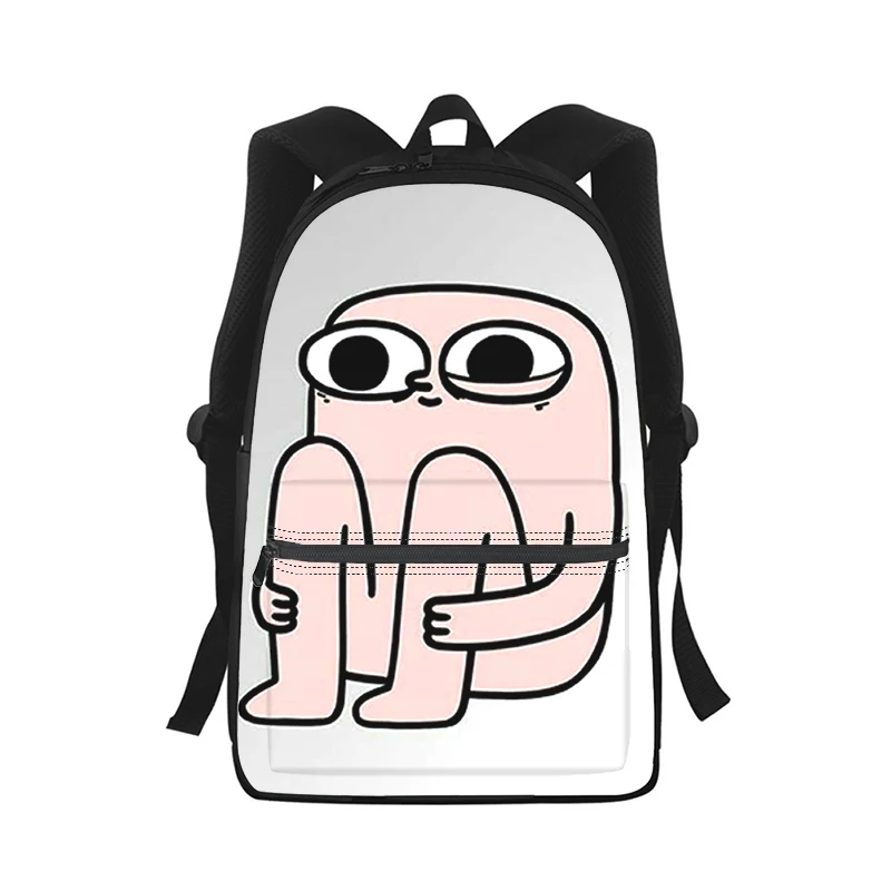 

Милый мультяшный рюкзак Ketnipz для мужчин и женщин, Модная студенческая школьная сумка с 3D принтом, детский дорожный ранец на плечо для ноутбука
