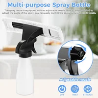 Cordless Window Vacuum Cleaner Rechargable 3-in-1 Spray/Clean/Suck Window Cleaning Tool Set for Showers Mirrors Tiles Home Use 3