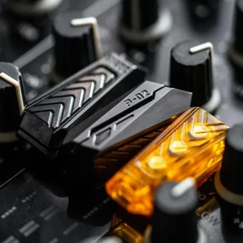 

01edc Pod 2.0 Fidget Slider EDC Push Slider Metal Press Click Anxiety Stress Relief Toys For Adults