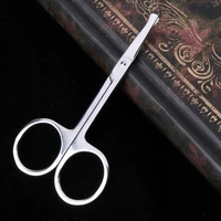 50LD Fashion Stainless Steel Nose Hair Scissors Ear for Facial Trimmers Cut Beauty To 1