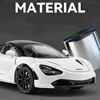 1:24 McLaren 720S Alloy Racing Car Model Diecast Metal Sports Car Model Simulation Sound and Light Collection Childrens Toy Gift 2