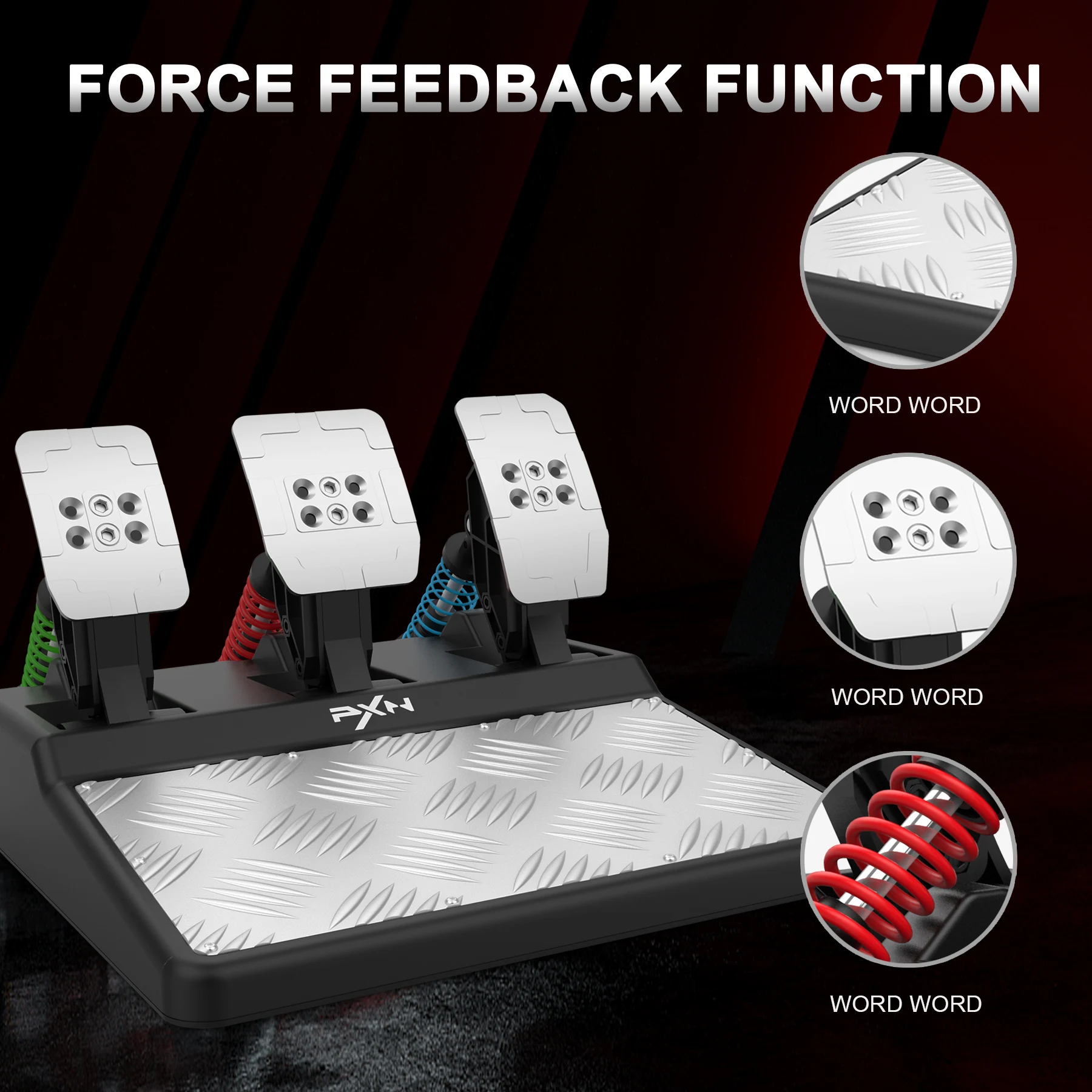 PXN-V10ホール拡大鏡付きのフィードバックレーシングゲーム