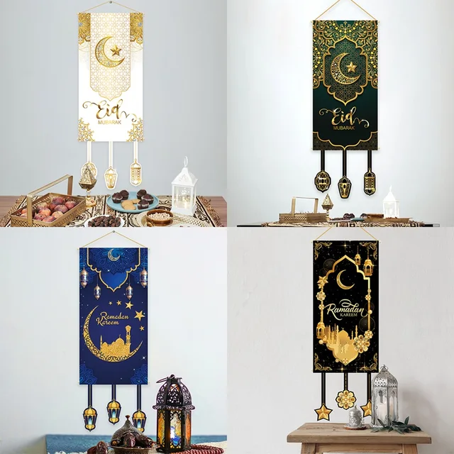 ラマダン吊り旗ラマダン装飾 2025 家庭用カリーム援助 EID ムバラクイスラム教徒イスラム祭イードアルフィトルパーティー用品 -  AliExpress HunnmingRe 24個 ラマダンツリーオーナメント フェルトイードムバラクデコレーション イード アルフィトルハンギングキャッス 木製 オーナメント イスラム イード イスラム 星