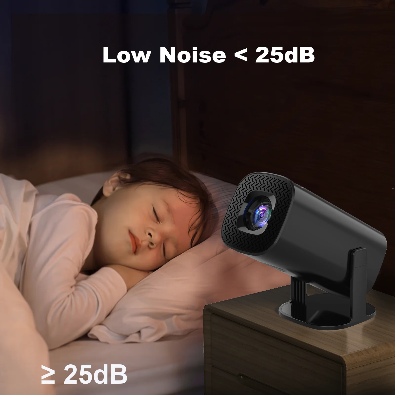 P30 Smart Mini Projector Android 11 WiFi6 Support 4K 1080P 2.4G&5G WiFi 1280*720P Smart Home Cinema Portable portable projector