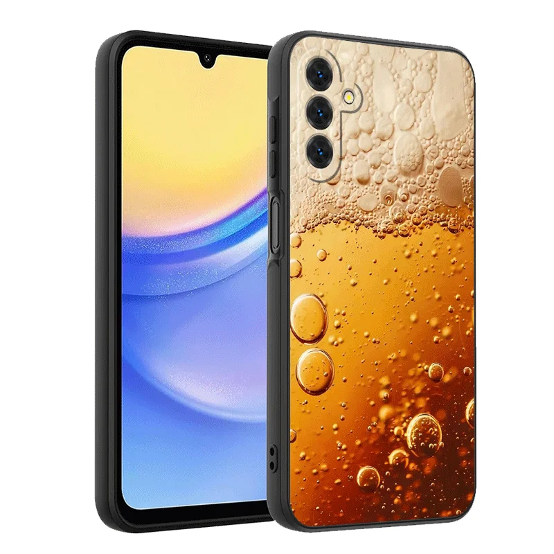 Funny Beer Bubble Summer Soft Phone Case