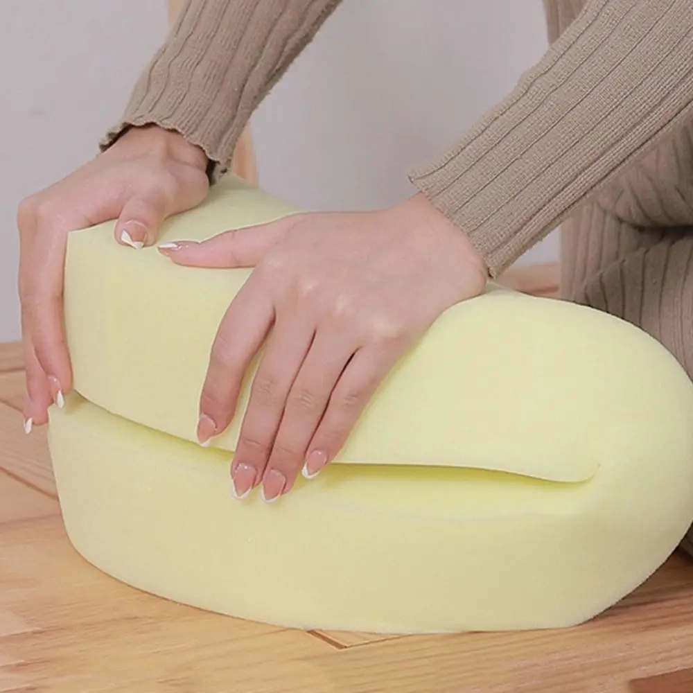 Practical Japanese Style Leather Round Cushion Thicken Soft Upholstered Cushion Washable Waterproof Sponge Cushion for Home