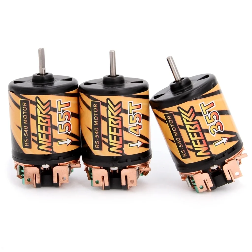 High-Performance RC Car Brushed Motor & ESC Combo for Crawlers