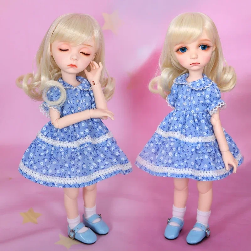 Bambola BJD OUENEIFS Sekino Plus occhi aperti e occhi assortiti