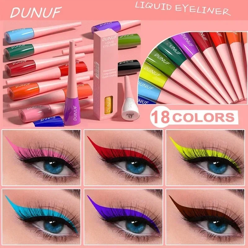 Blue Eye Liner Pen Liquid Eyeliner Pencil Eye Makeup Ultra-thin Long-Lasting Quick-Dry Eye Liner Original Korean Makeup Cosmetic 2