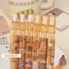 6 Pcs Cute Mechanical Pencils with Eraser 0.5mm Cartoon Capybara Mechanical Pencil Light Pencil for Kids Boy Girl Women 3