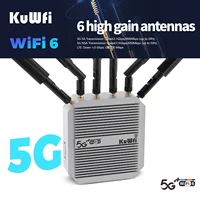 3000Mbps 5G Router with SIM Card Slot Dual Band 5GHz 2.4G CPE WiFi Router Long Range 4