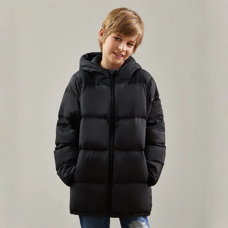 

2022 Autumn Winter Children's Down Jacket Boys Girls Thickening White Duck Down Coats Kids Hooded Warm Bread Top Clothes