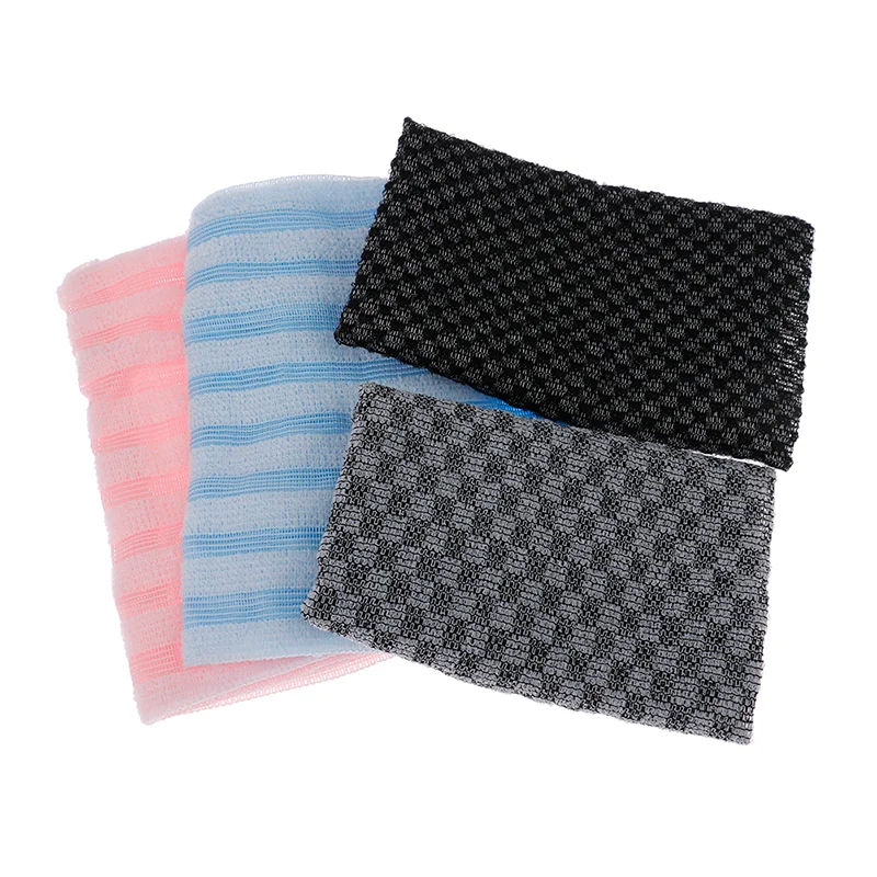 Exfoliating Japanese Style Bath Towel Bath Brush Back Towel Exfoliating Scrub Shower Sponge Body Bathroom Accessories