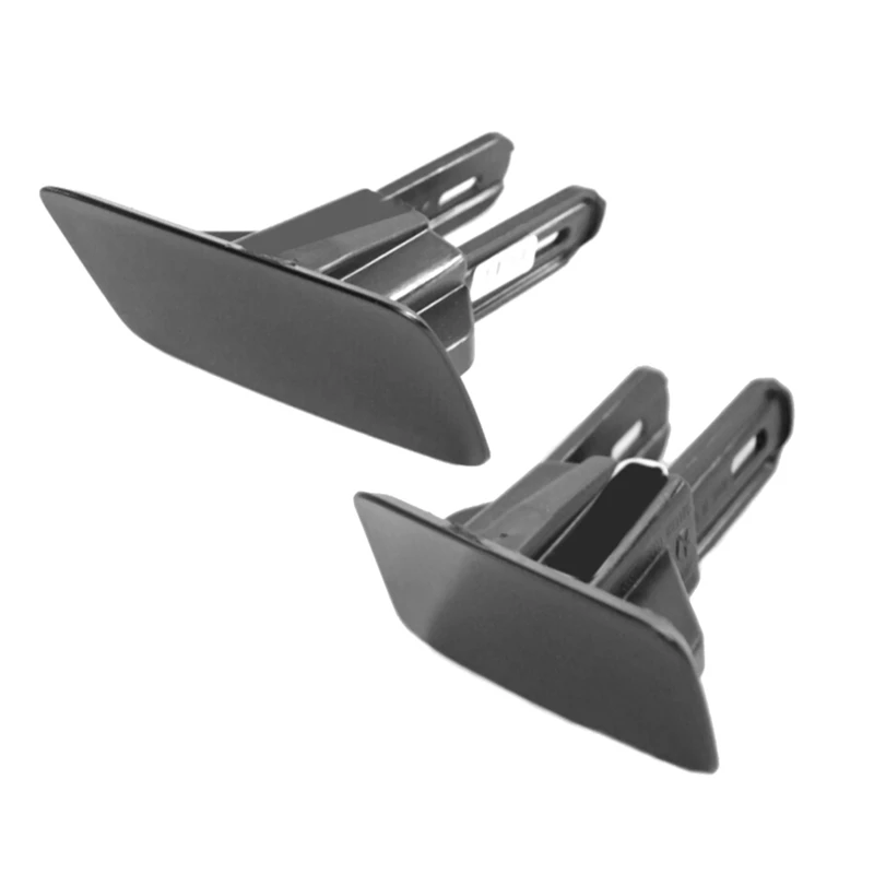 

2 PCS 5XL50TZZAA 5XL51TZZAA Left+Right Headlight Spray Cover Black ABS Automotive For Jeep Grand Cherokee 2016-2021