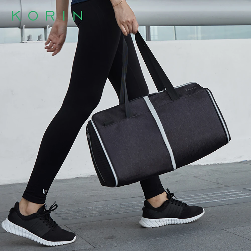 KORIN Brand High Quality Anti-Theft Waterproof Handbag Men And Women Travel Bags Sports Bags Gym Dedicated Crossbody Bags