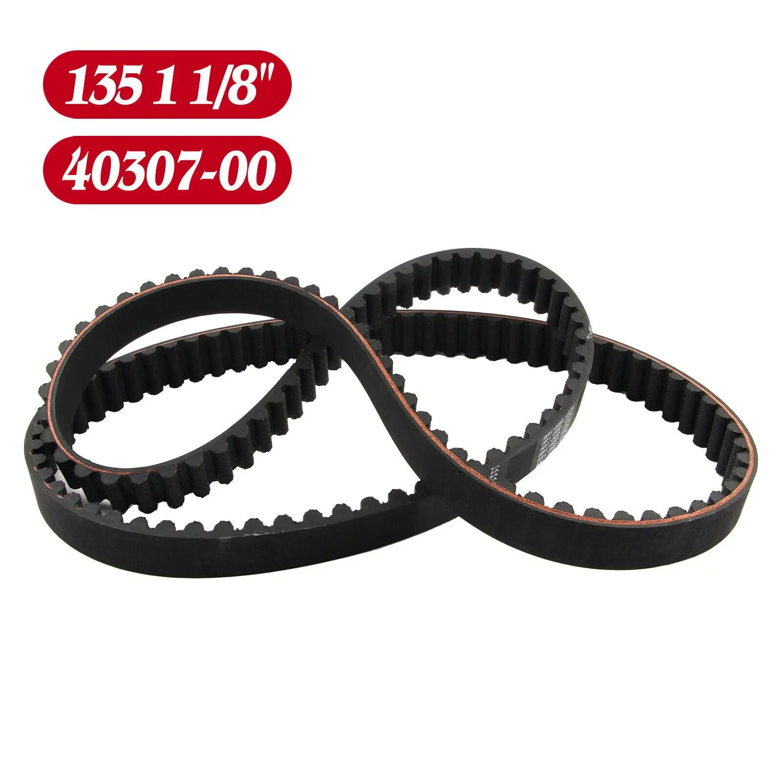 

AP02 135 1 1/8" REAR DRIVE BELT FOR HARLEY FLST FATBOY DELUXE & FXST REP OE # 40307-00