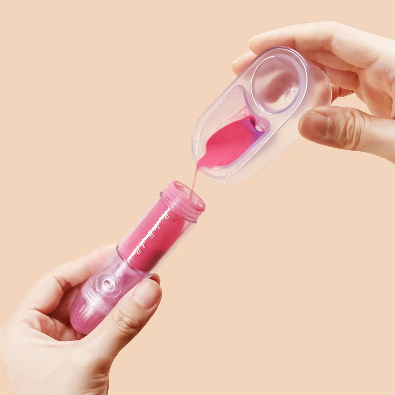 네일 딥 파우더 재활용 트레이 펜, 브러시 포함, 휴대용 딥 파우더 스팽글, 글리터 장식, 보관 상자 컨테이너 거치대